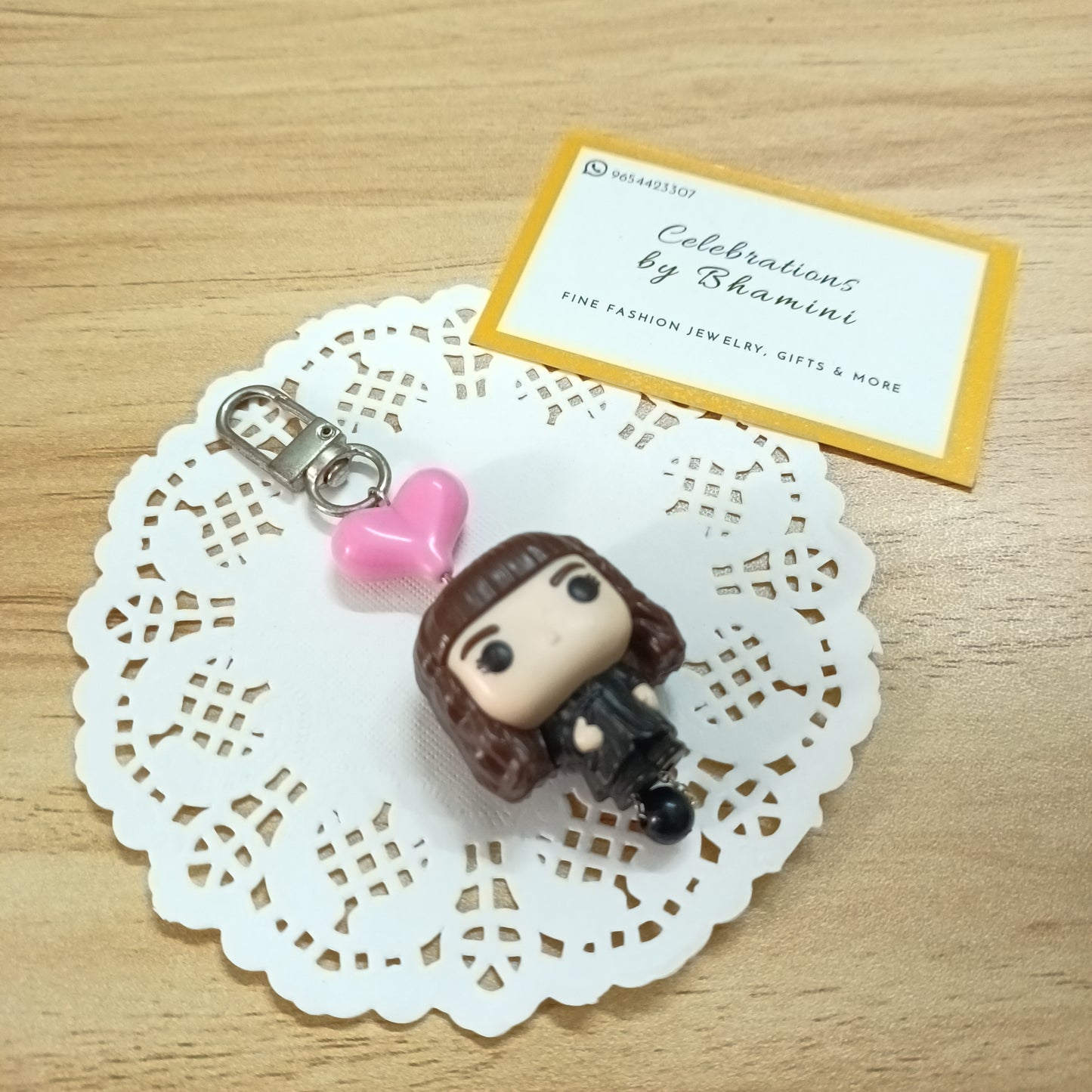 Hermoine Bag charm & Keychain | Harry potter kinder joy Hermoine toy