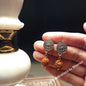 Rudraksh Earrings | Rudraksha Studs