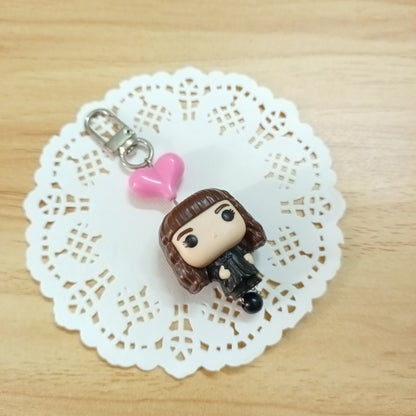 Hermoine Bag charm & Keychain | Harry potter kinder joy Hermoine toy
